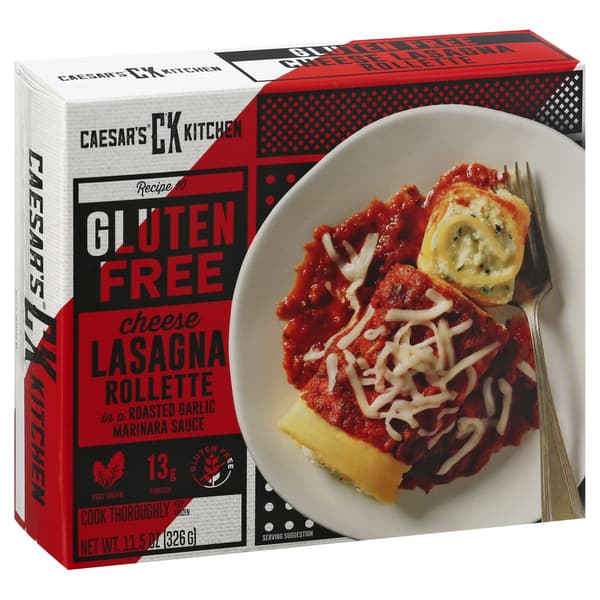 Caesars Marinara Sauce Cheese Lasagna
