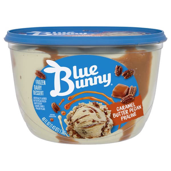 Blue Bunny Signature Caramel Butter Pecan Praline