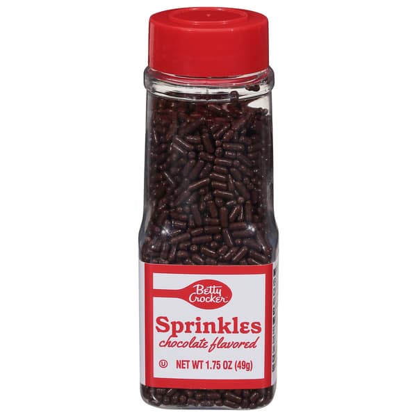 Betty Crocker Decorating Decors Sprinkles Chocolate