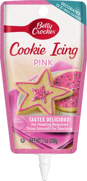 Betty Crocker Decorating Icing Cookie Pink