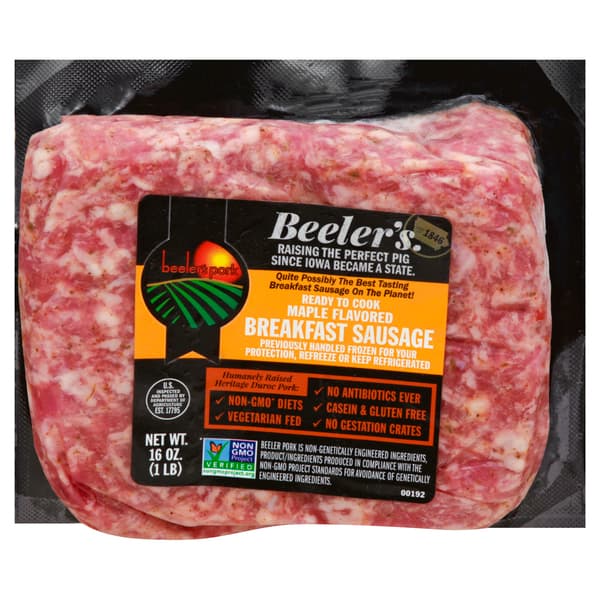 Beeler'S Maple Breakfast Sausage