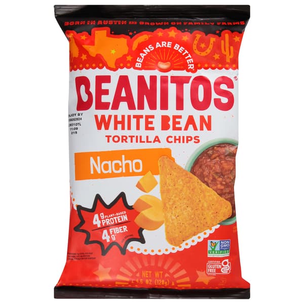 Beanitos White Bean Chips With Nacho Cheese