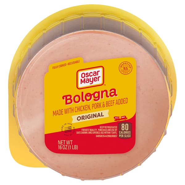 Oscar Mayer Bologna Made With Chicken & Pork, Beef Added Original