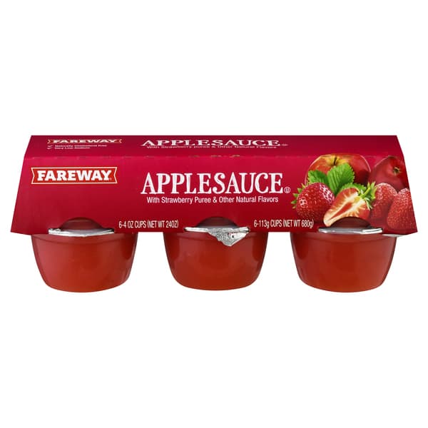 Fareway Strawberry Applesauce