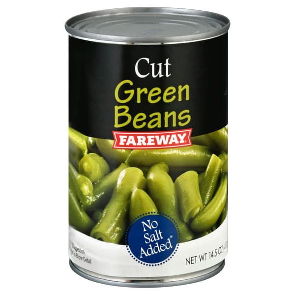 Fareway Cut Green Beans No Salt Added