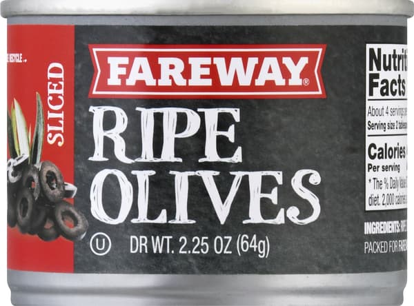 Fareway Sliced Ripe Olives