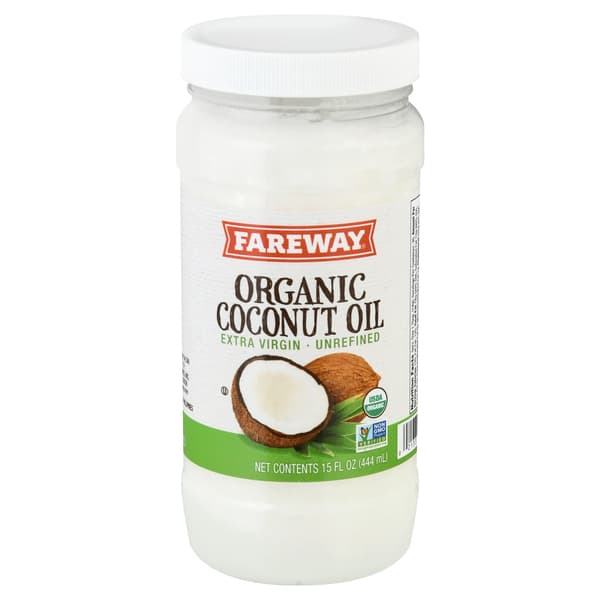 Fareway Unrefined Organic Coconut Oil