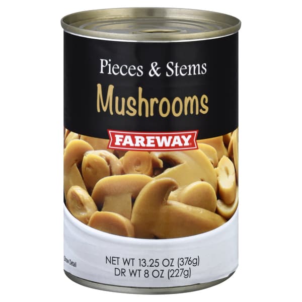 Fareway Mushrooms Pieces & Stems