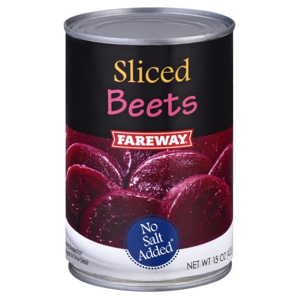 Fareway No Salt Added Sliced Beets