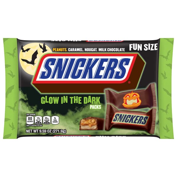Snickers Glow In The Dark Fun Size