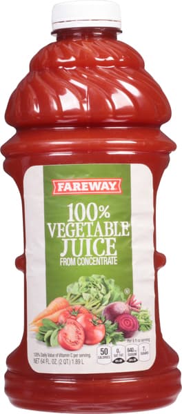 Fareway Vegetable Juice