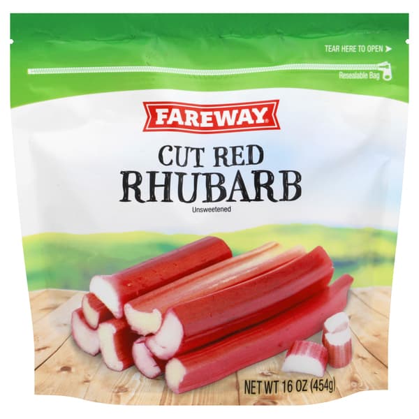 Fareway Cut Red Rhubarb