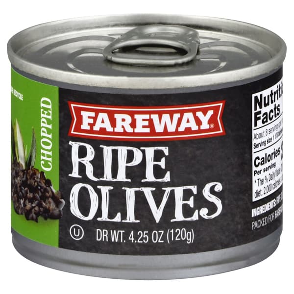 Fareway Chopped Ripe Olives