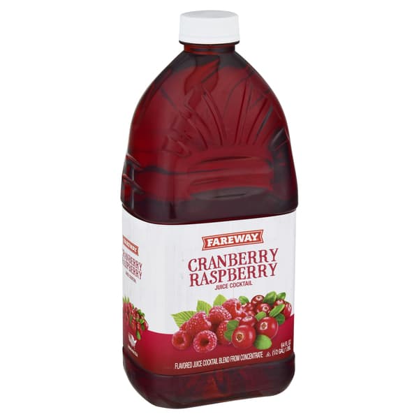 Fareway Cranberry Raspberry Juice Cocktail