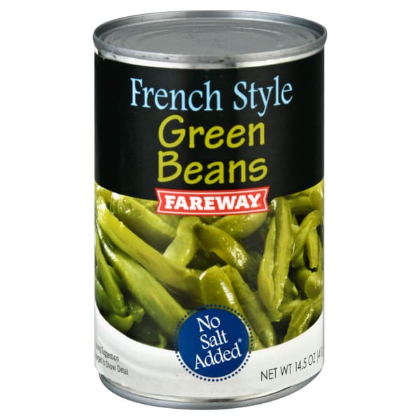 Fareway French Cut Green Beans No Salt Added