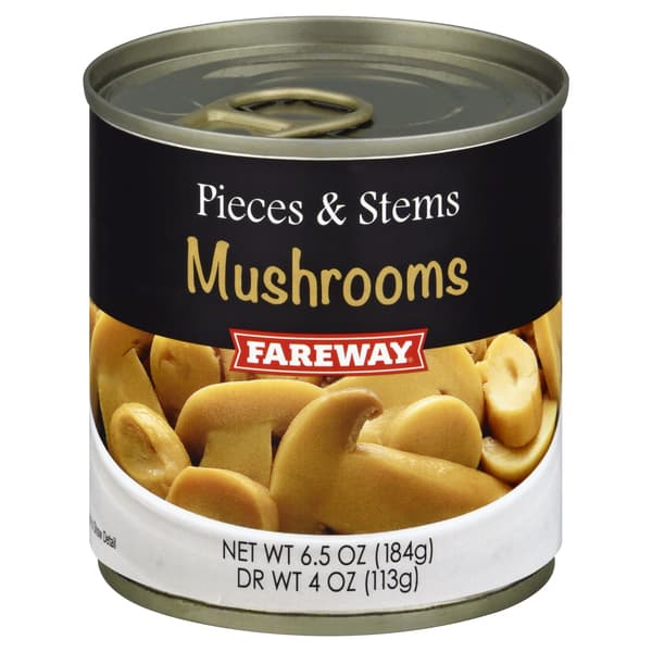 Fareway Mushroom Pieces & Stems