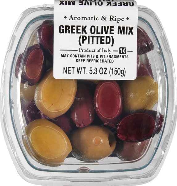 Gourmet Foods International Olive Mix, Greek, Pitted