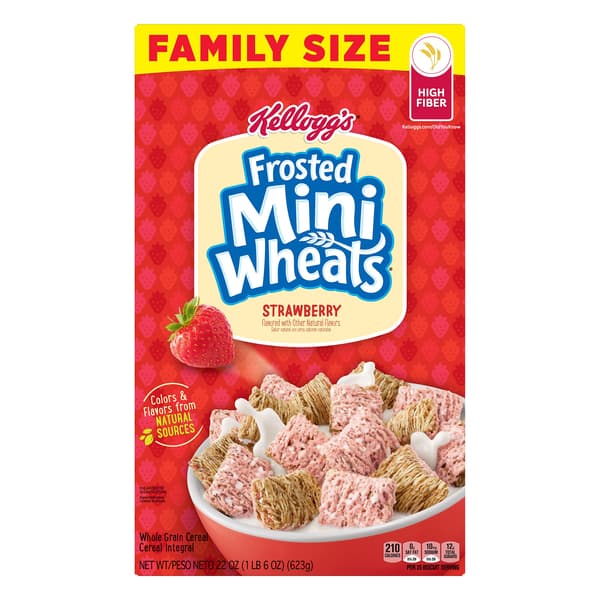 Kellogg'S Frosted Mini Wheats Strawberry