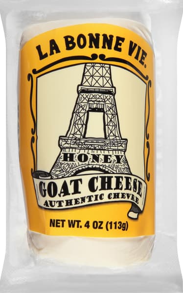 La Bonne Vie Goat Cheese Log With Honey