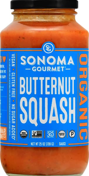 Sonoma Gourmet Butternut Squash Organic Pasta Sauce