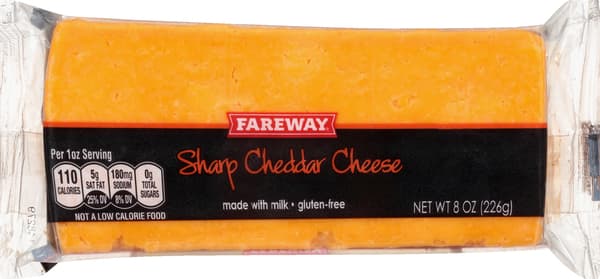 Fareway Chunk Sharp Cheddar