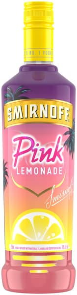 Smirnoff Limited Edition Pink Lemonade Vodka Infused With Natural Flavors