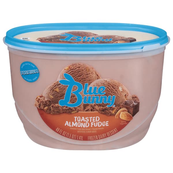 Blue Bunny Core Toasted Almond Fudge