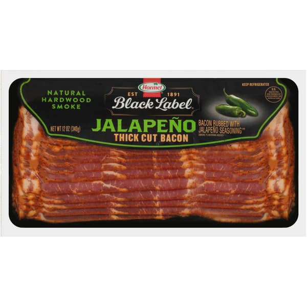 Hormel Black Label Jalapeno Thick Cut Bacon