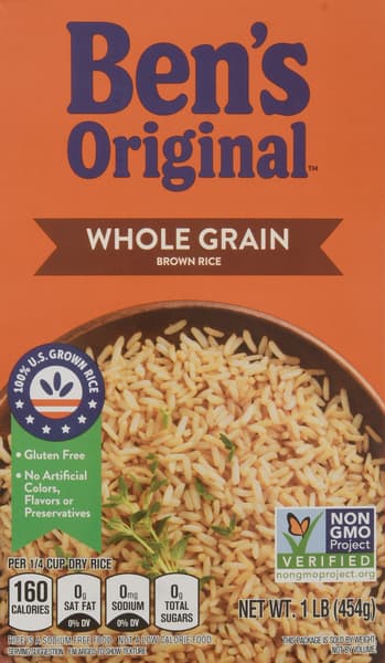 Ben'S Original Whole Grain Brown Rice