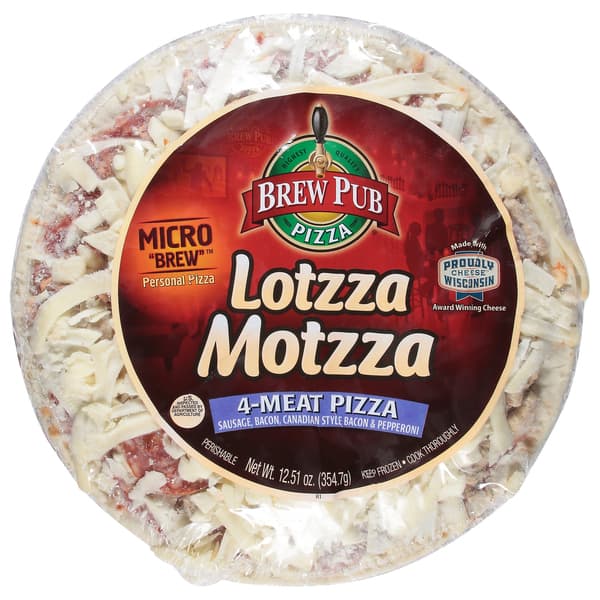 Brew Pub 4 Meat Pizza