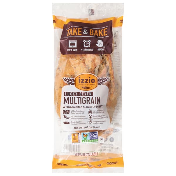 Izzio Lucky Seven Multigrain Whole & Slightly Sweet