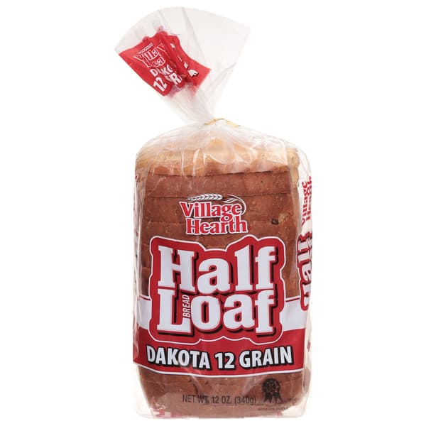 Village Hearth Half Loaf 12 Grain Bread