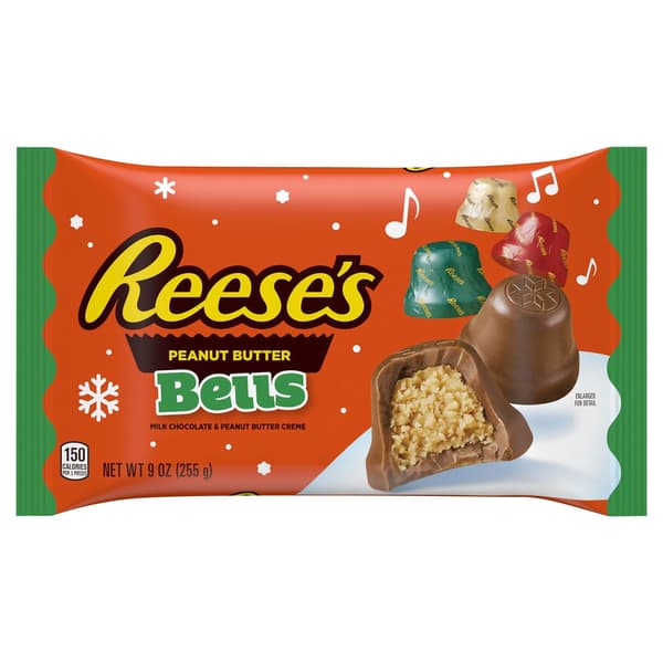 Is it Vegan? Reese's Peanut Butter Bells Milk Chocolate & Peanut Butter Creme