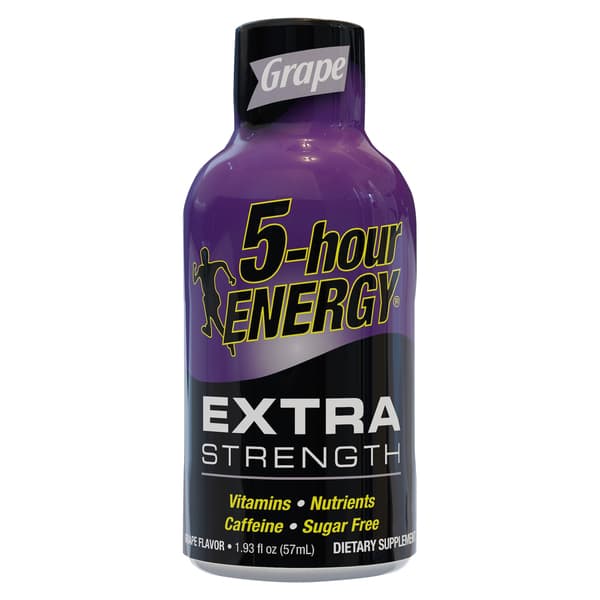 Is it MSG Free? 5-hour Energy Shot, Extra Strength, Grape