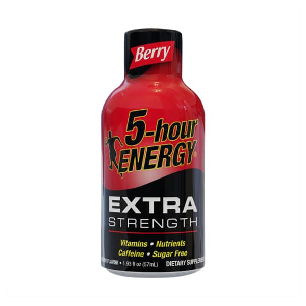 Is it Low FODMAP? 5-hour Energy Shot, Extra Strength, Berry