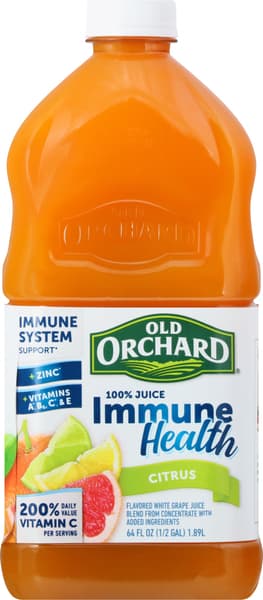 Old Orchard 100% Juice Immune Health Citrus
