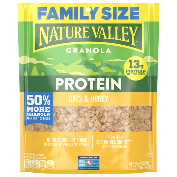 Nature Valley Protein Granola Oats & Honey Cereal