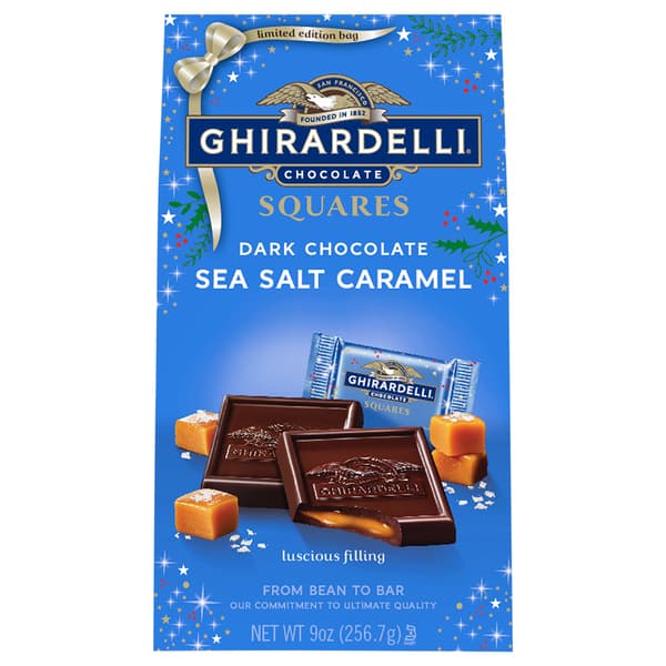 Is it Pescatarian? Ghirardelli Dark Chocolate Sea Salt Caramel