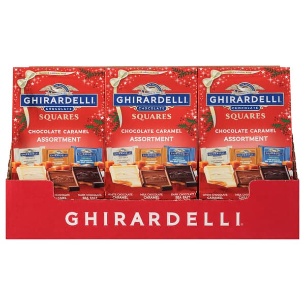 Ghirardelli Squares Chocolate Caramel Assortment