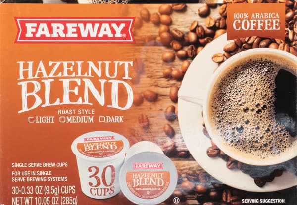 Fareway Hazelnut Blend Single Serve Brew