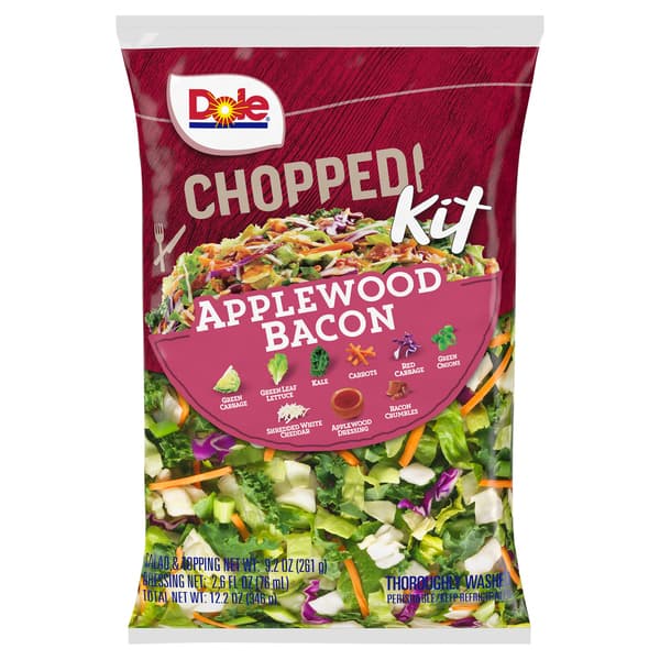 Dole Chopped Applewood Bacon Salad Kit