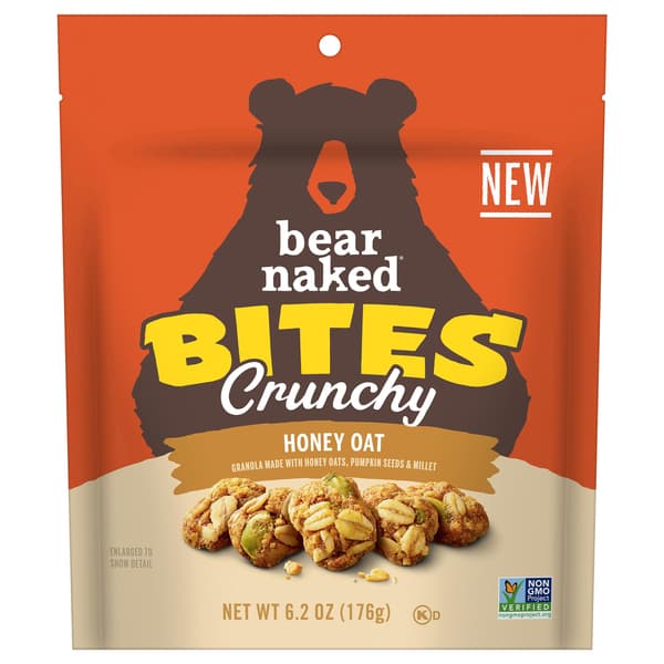 Bear Naked Bites Crunchy Honey Oat