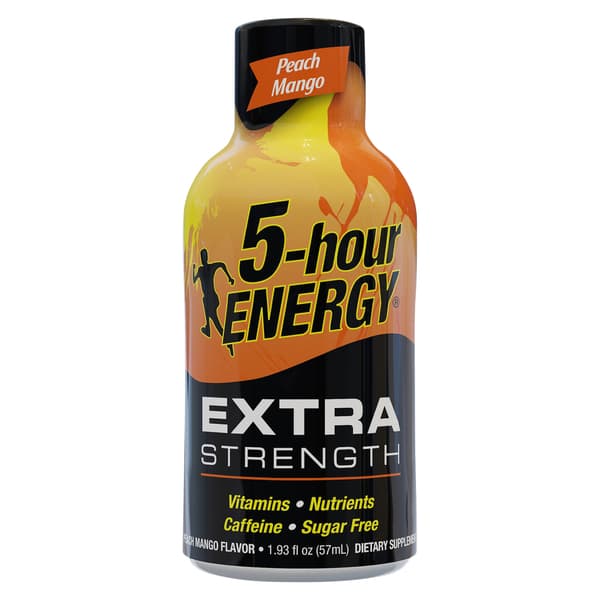 5-Hour Energy Extra Strength Peach Mango