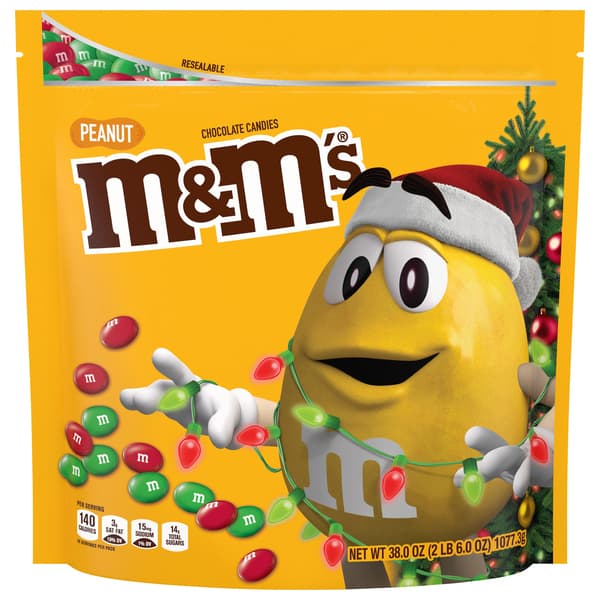 M&M'S Peanut For The Holidays Party Size