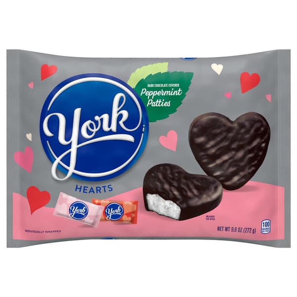 York Heart Shaped Peppermint Patties