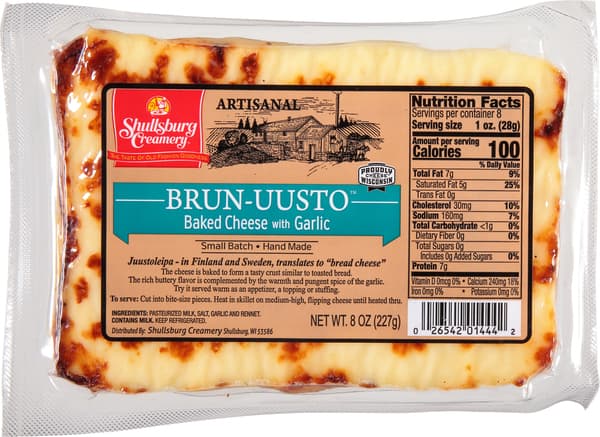 Brun-Uusto Brunkow'S Baked Cheese With Garlic