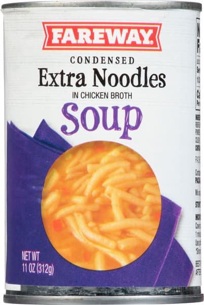Fareway Condensed Extra Noodles In Chicken Broth Soup