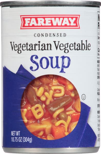 Fareway Condensed Vegetarian Vegetable Soup