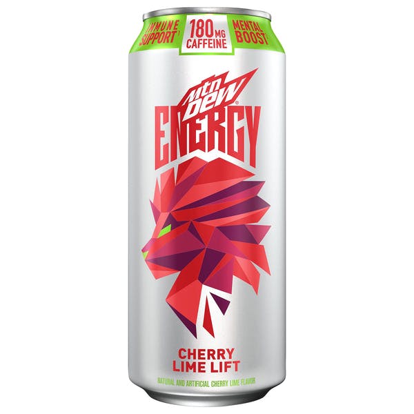 Is it Soy Free? Mtn Dew Energy, Cherry Lime Lift