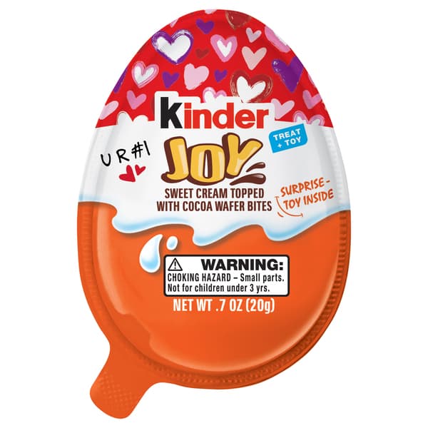 Kinder Joy Valentine Edition